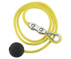 04.73.7106 Steute 1177973 Yellow wire rope w/ball+Duplex clamp 1m Accessories For Pull-wire switch (Poly.)